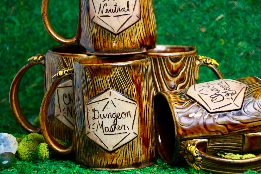 Chaotic Neutral Sunflower Mug - 14oz