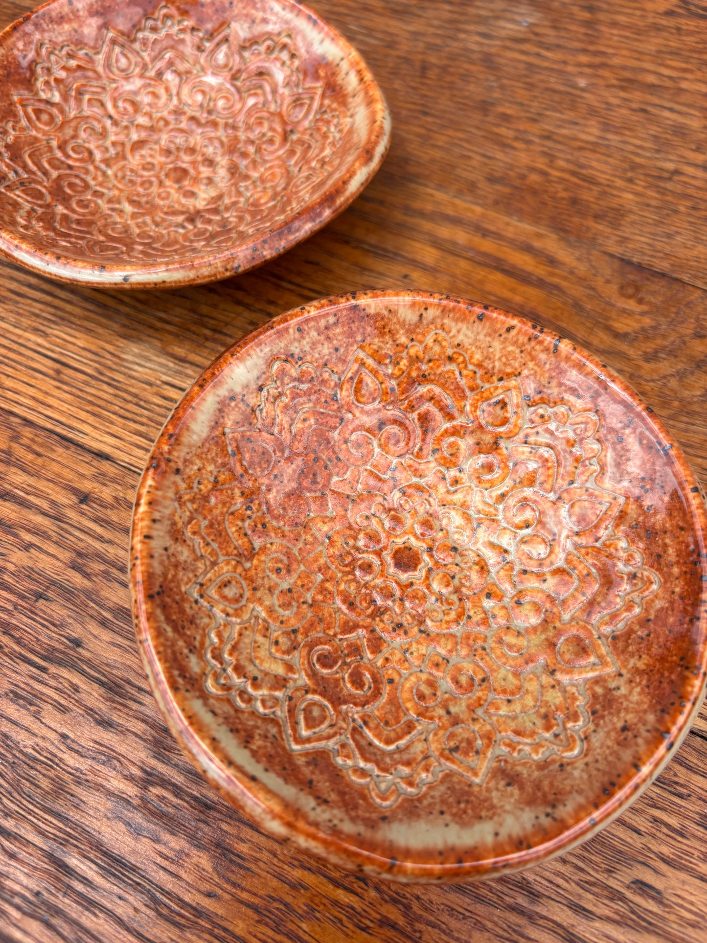 Mandala trinket dish