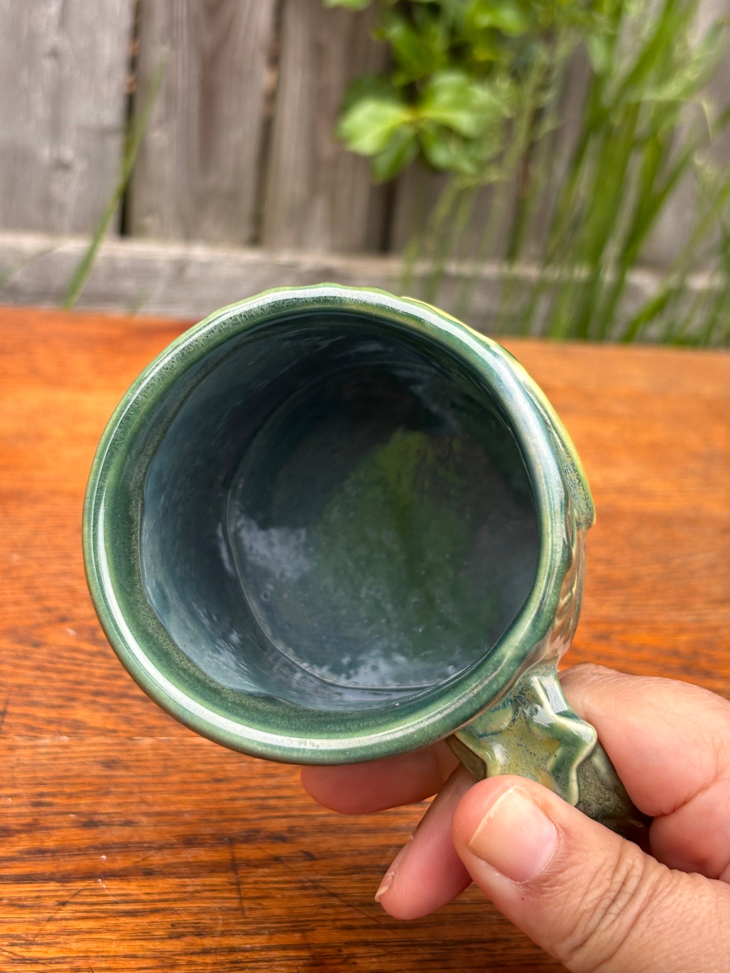 Blue + Green Dice Mug