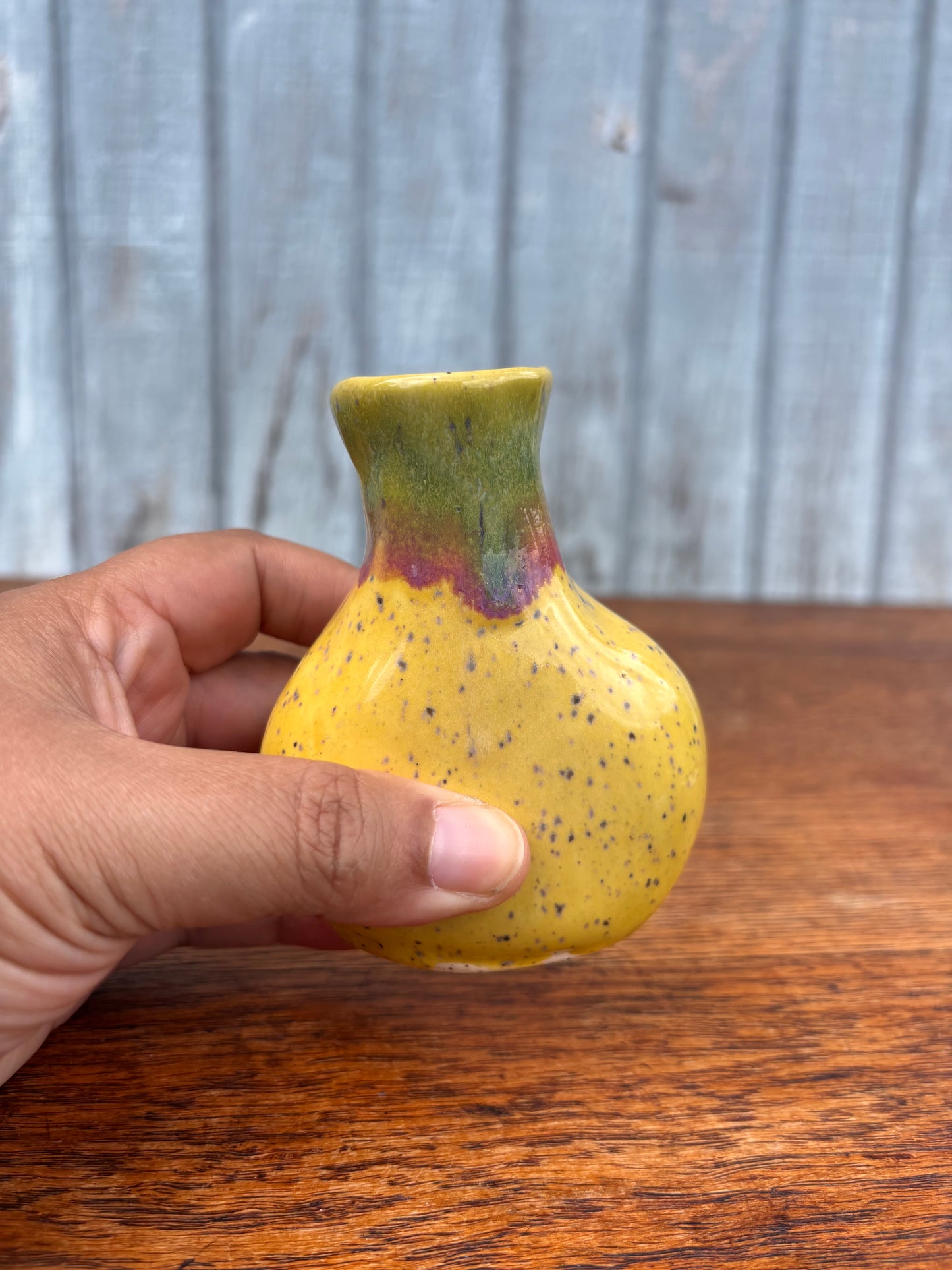 Yellow Bud Vase