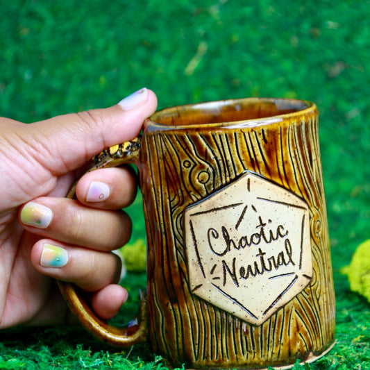 Chaotic Neutral Sunflower Mug - 14oz