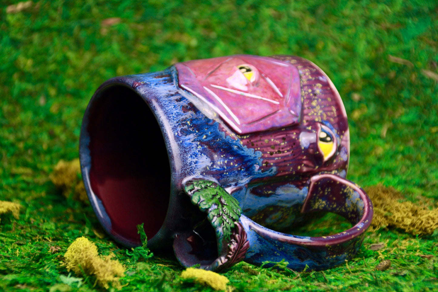 Violet Forest Dice Mug
