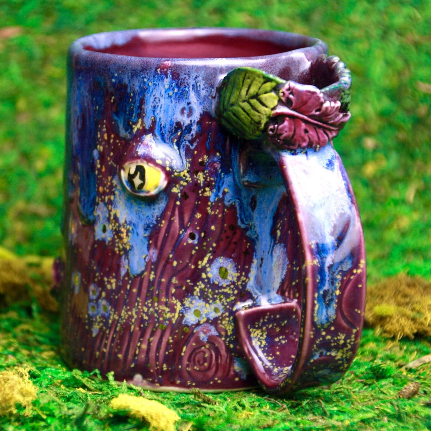 Violet Forest Dice Mug