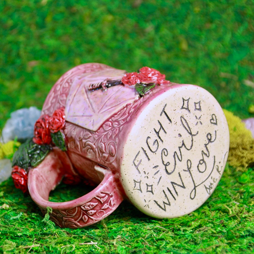 Rose Paladin Dice Mug