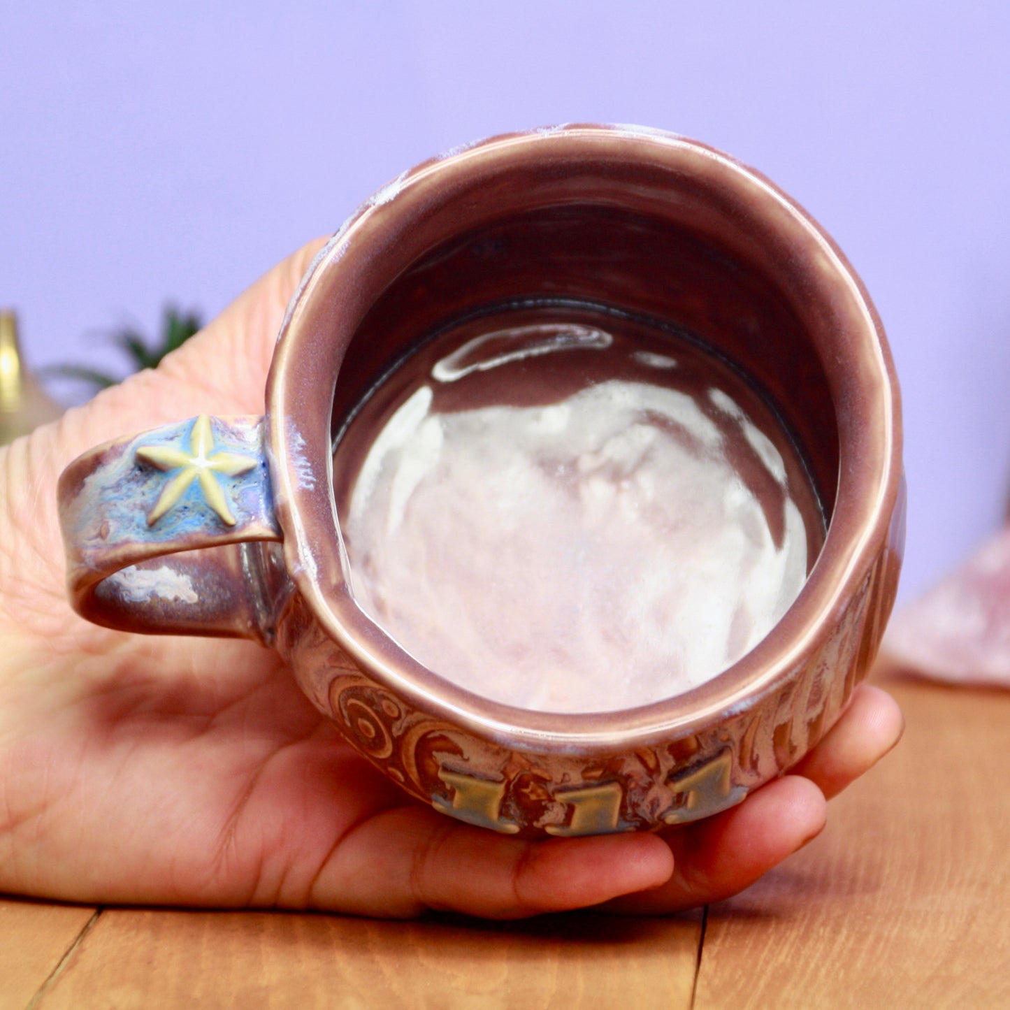 Lavender Mist Angel Number Mug