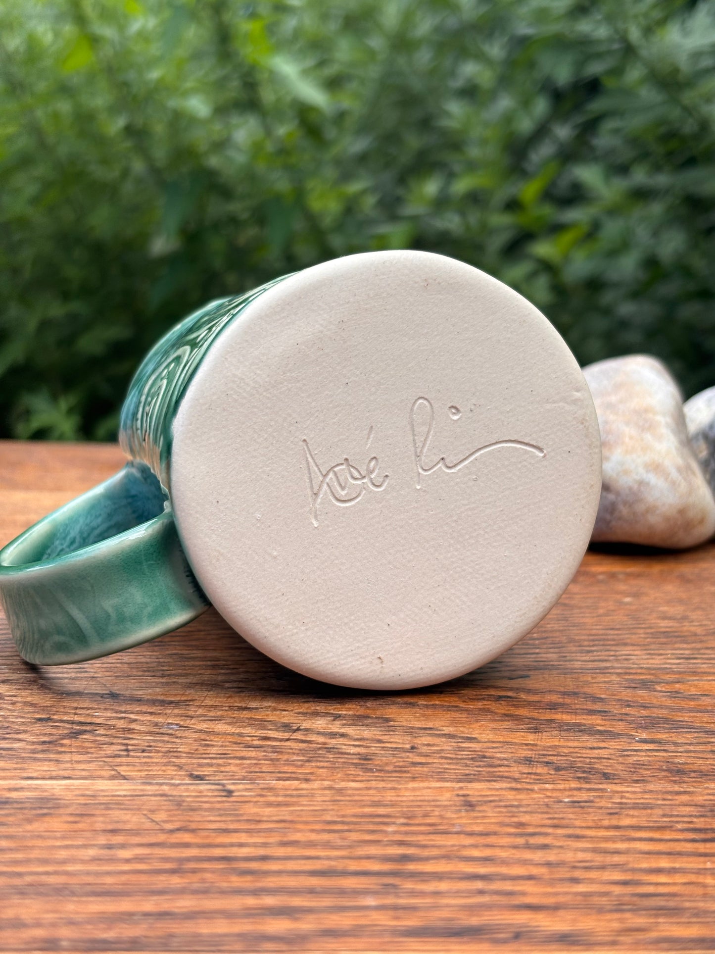 Starry Green Mug
