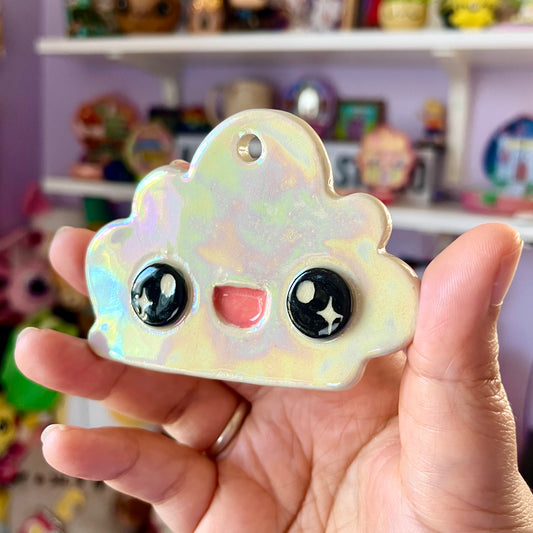 Happy Cloud Ornament