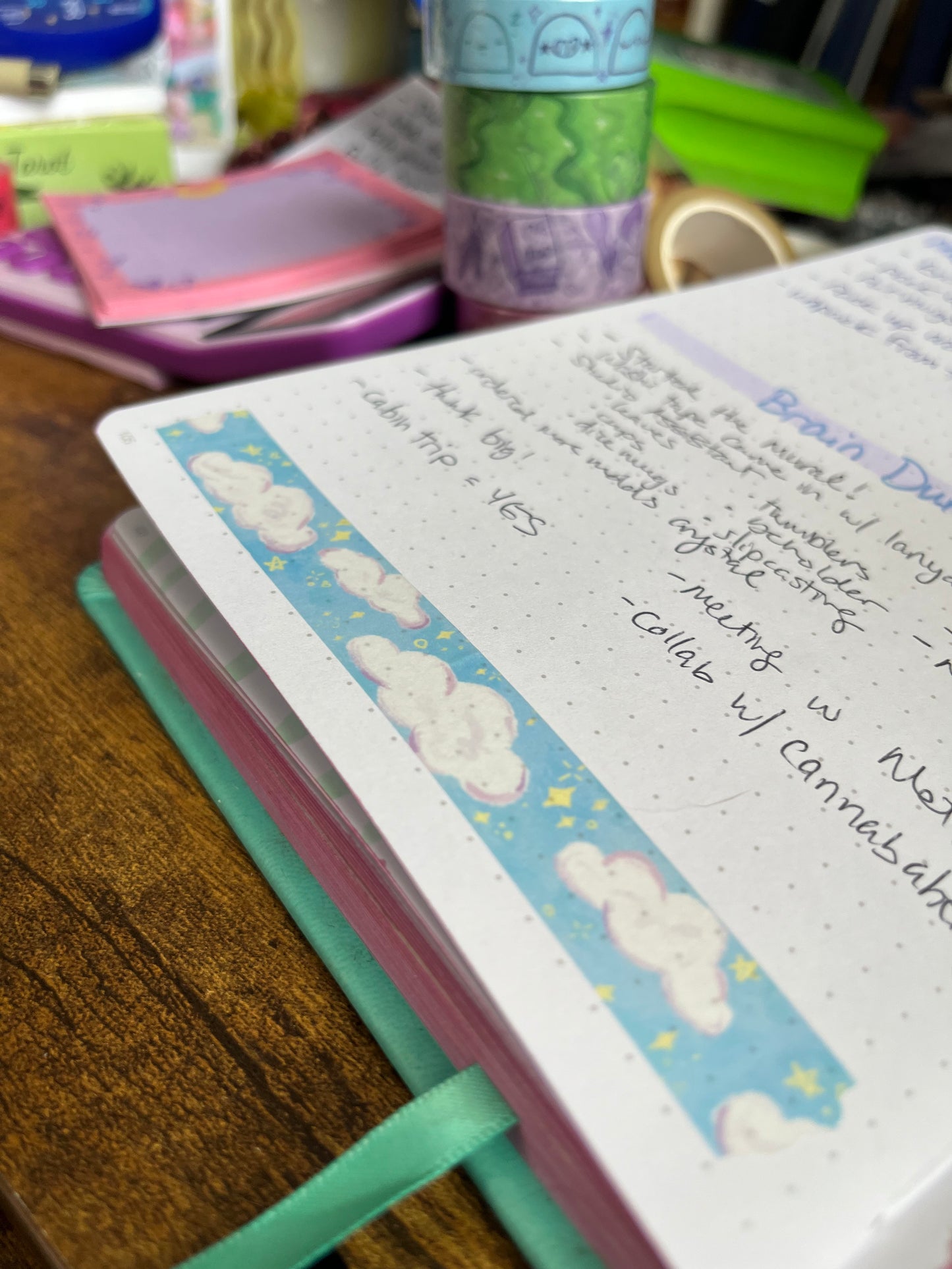 Blue Skies Washi Tape