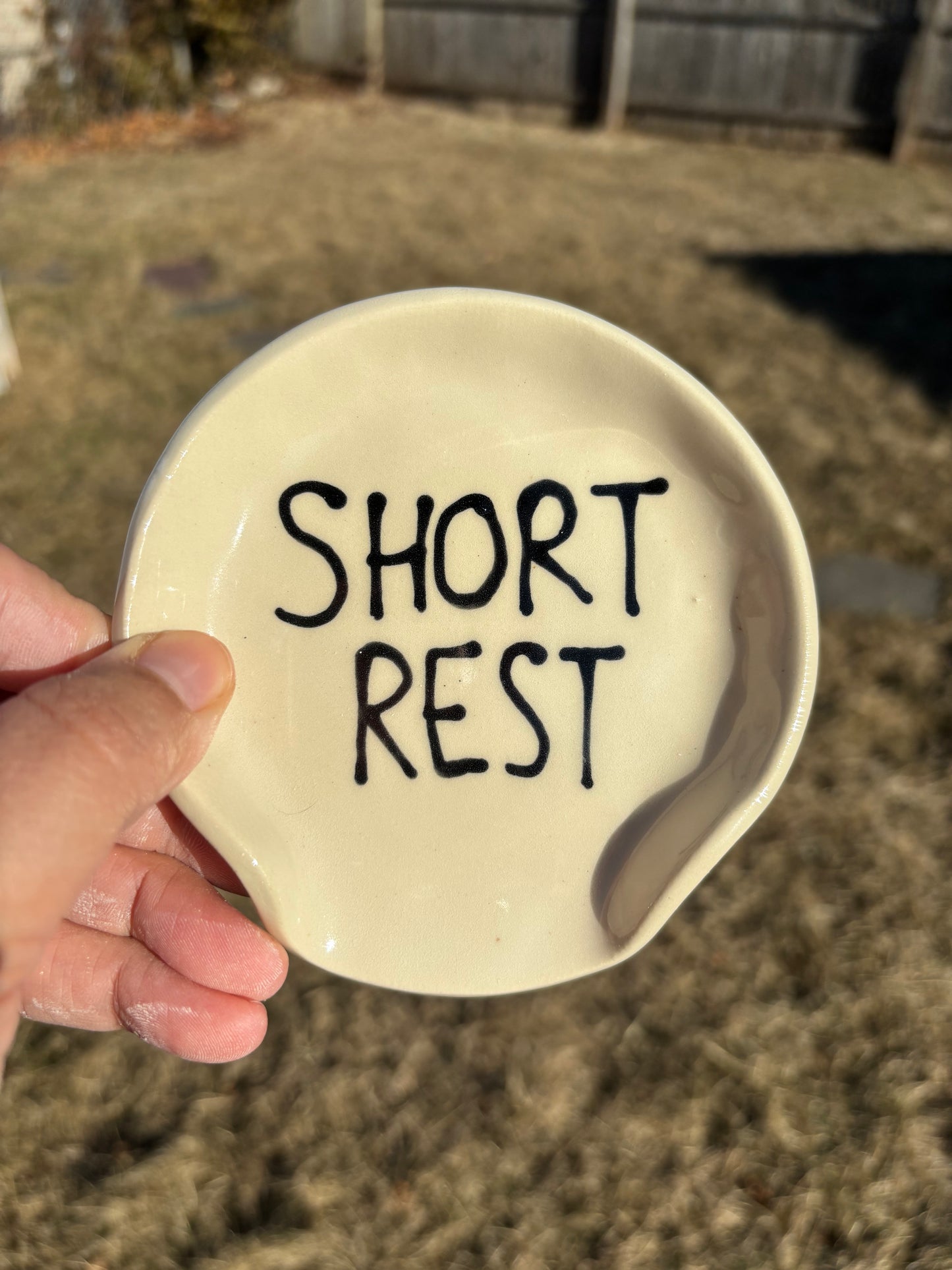 Short Rest Spoon Rest Samples