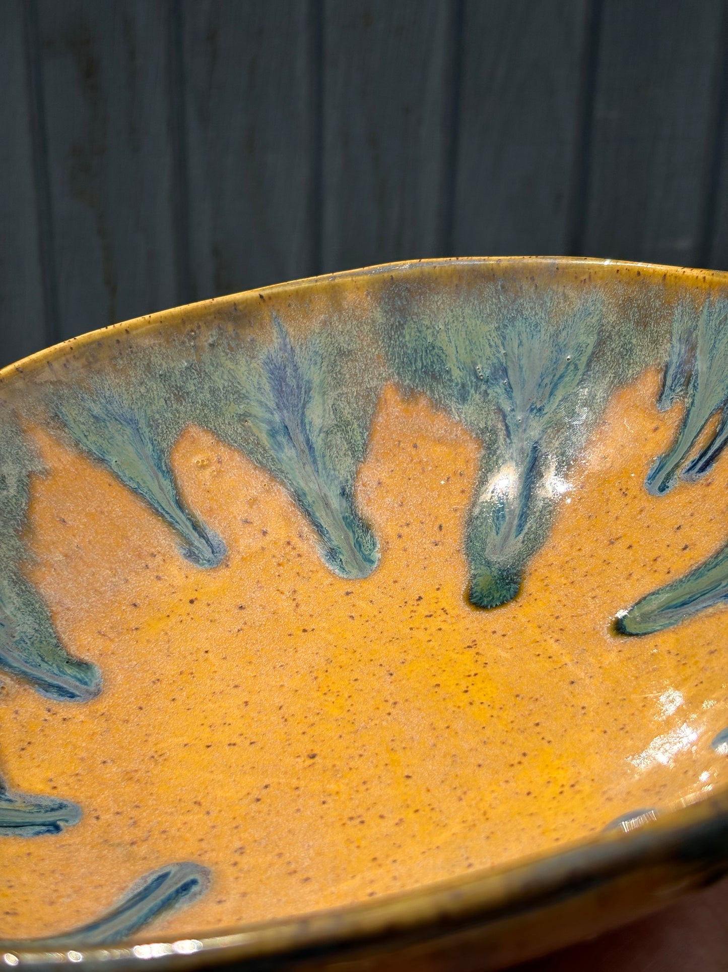 Yellow and blue Bowl SECOND