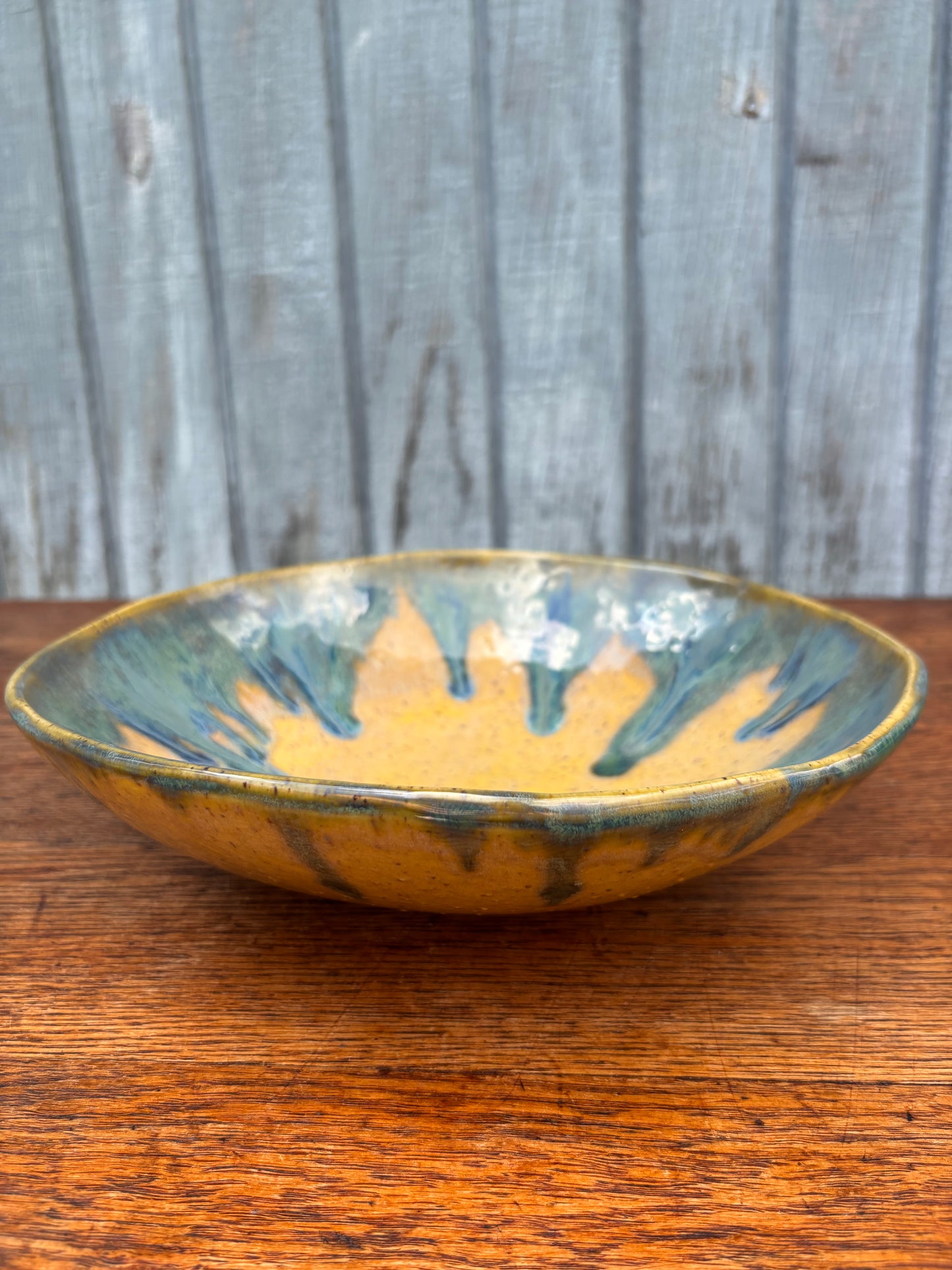 Yellow and blue Bowl SECOND