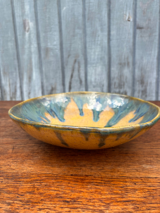 Yellow and blue Bowl SECOND