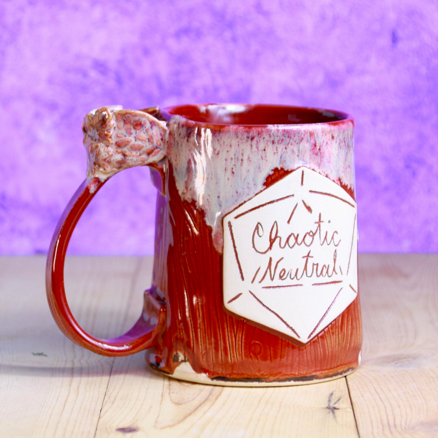 Chaotic Neutral Fidget Dice Mug
