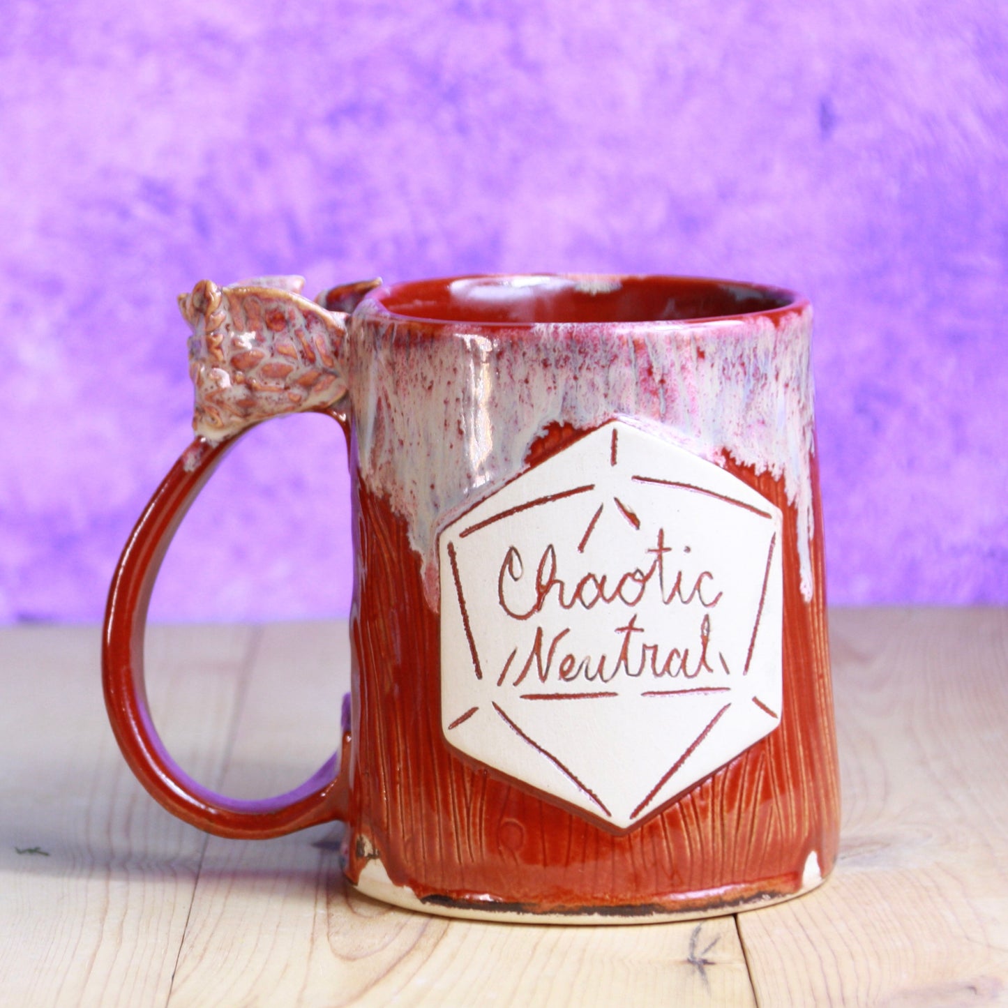Chaotic Neutral Fidget Dice Mug