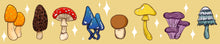 Load image into Gallery viewer, Mushroom washi tape
