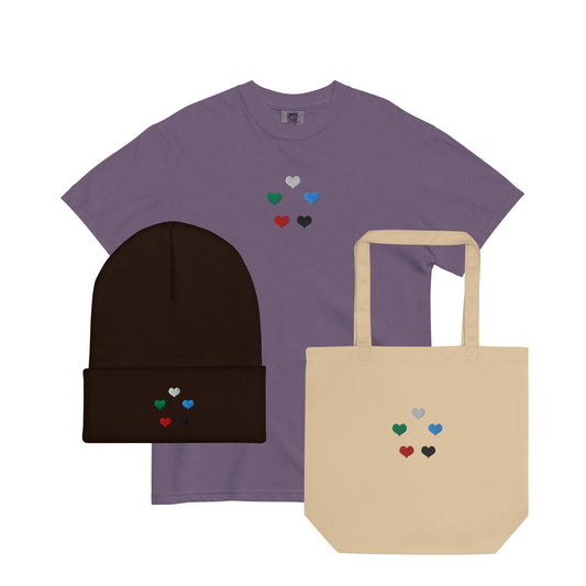 Mana Hearts Beanie Bundle