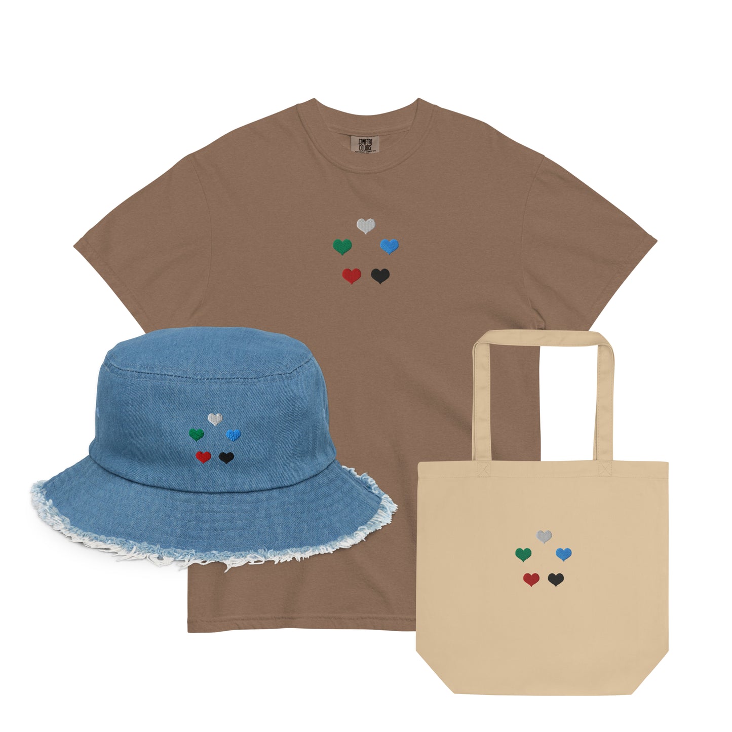Mana Hearts Bucket Hat Bundle