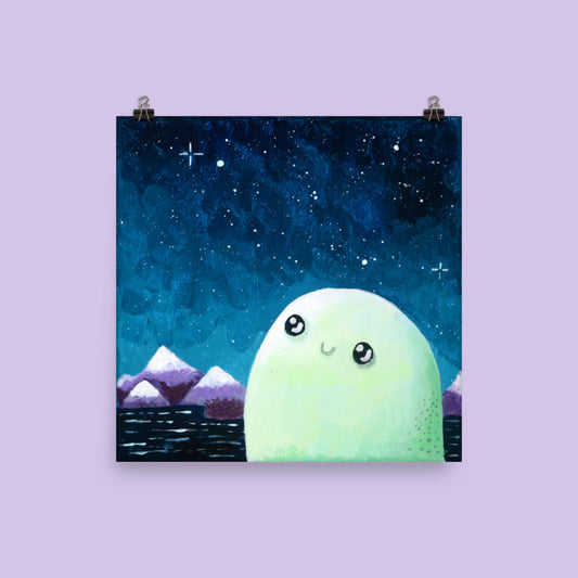 Dreaming Blob Print