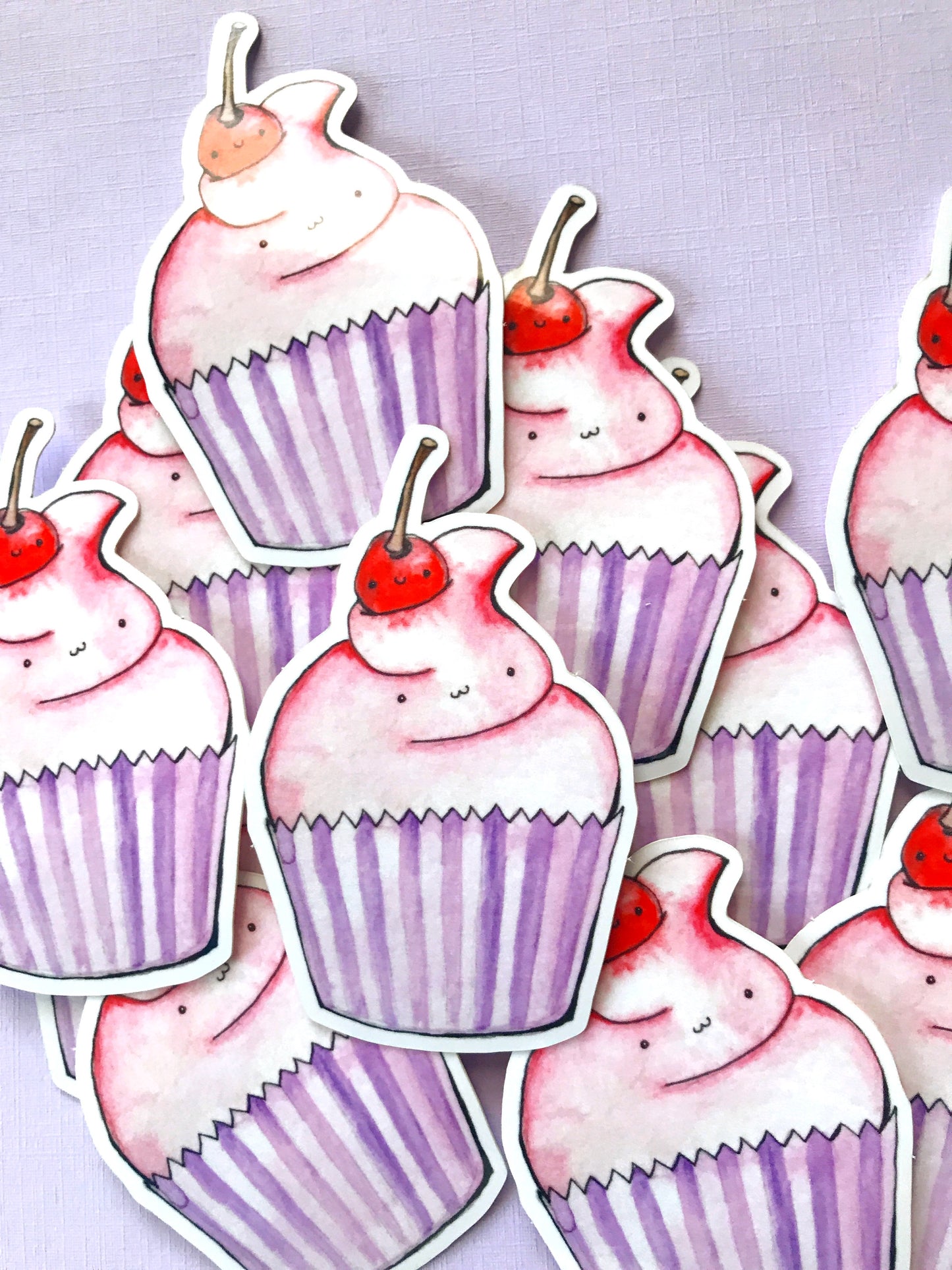 Cupcake and Cherry friend Sticker