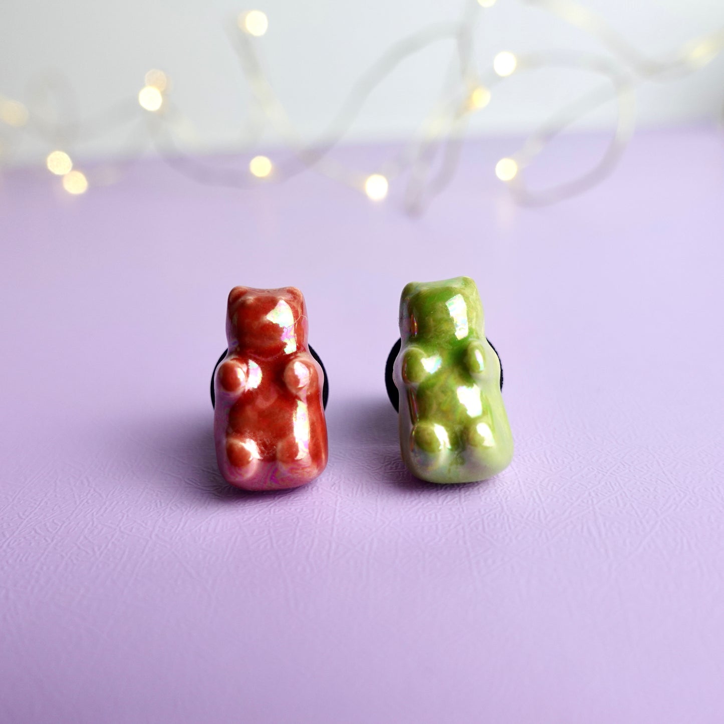 Gummy Bear Ceramic Pin