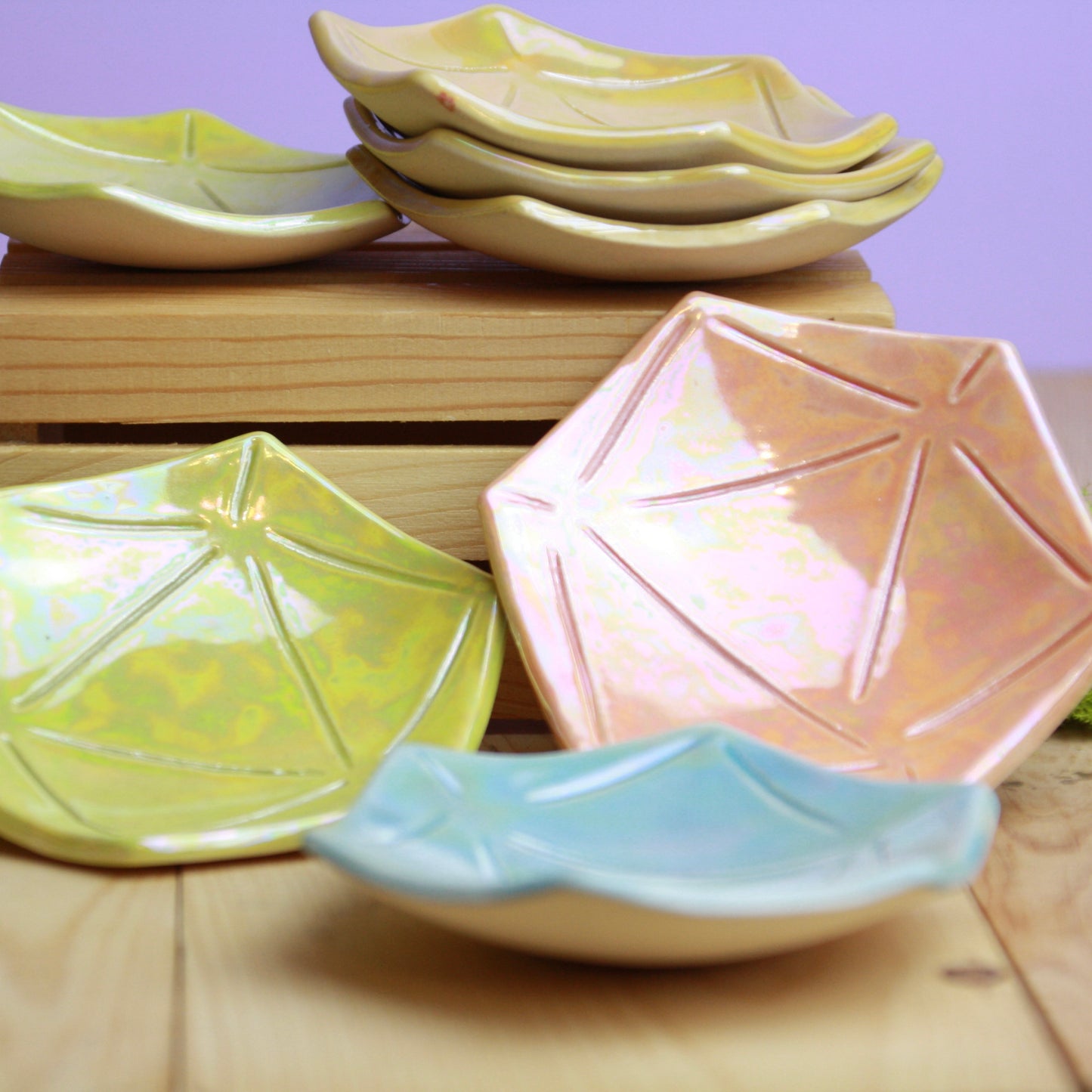 Iridescent D20 Dish | Small (3")
