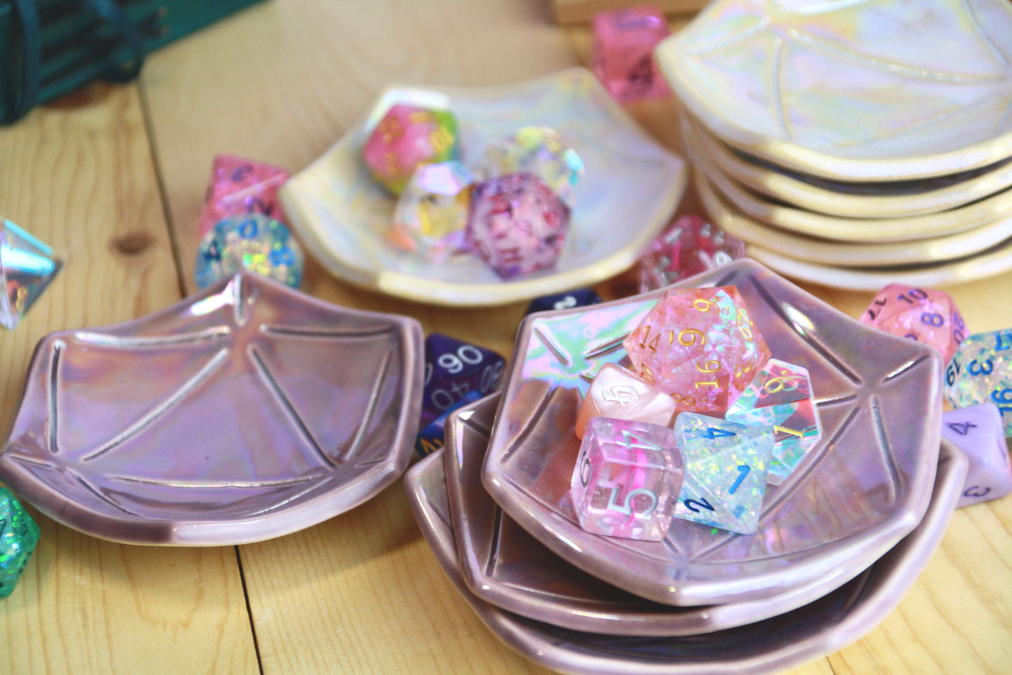 Iridescent D20 Dish | Small (3")