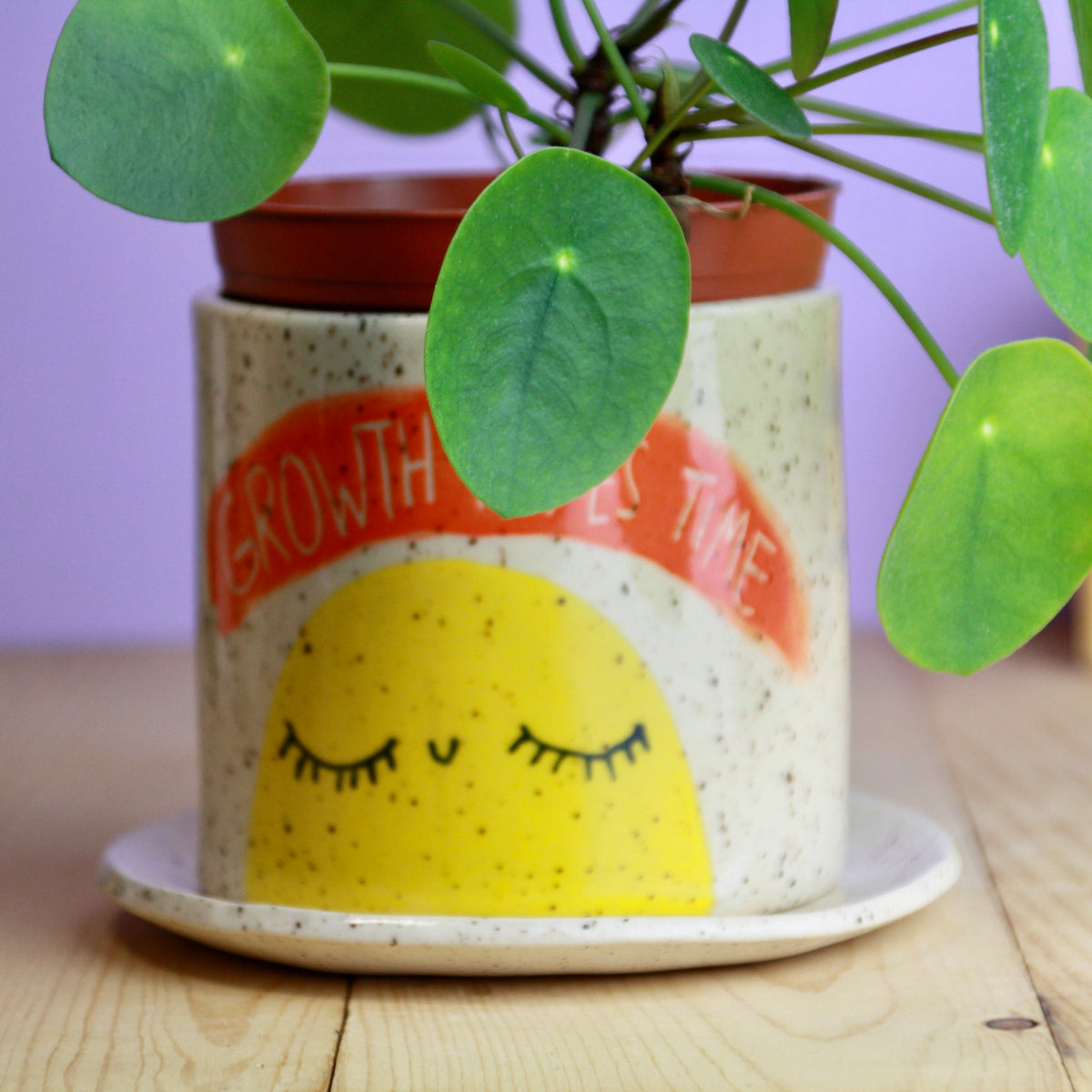 Growth Takes Time Planter
