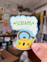 Load image into Gallery viewer, Screaming Teapot Vinyl Sticker
