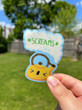 Load image into Gallery viewer, Screaming Teapot Vinyl Sticker
