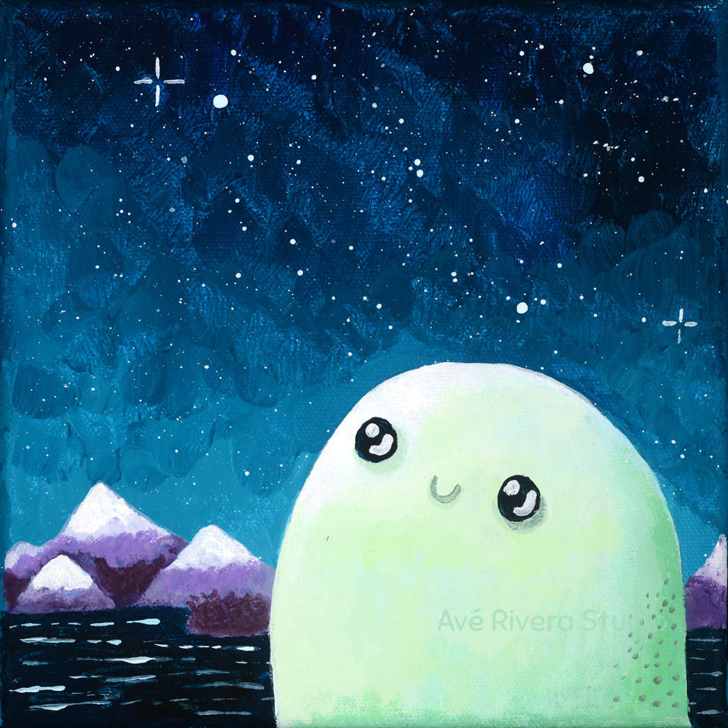 Dreamy Blob Print