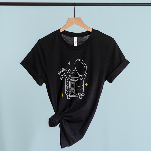 Totally Kiln it Black tee