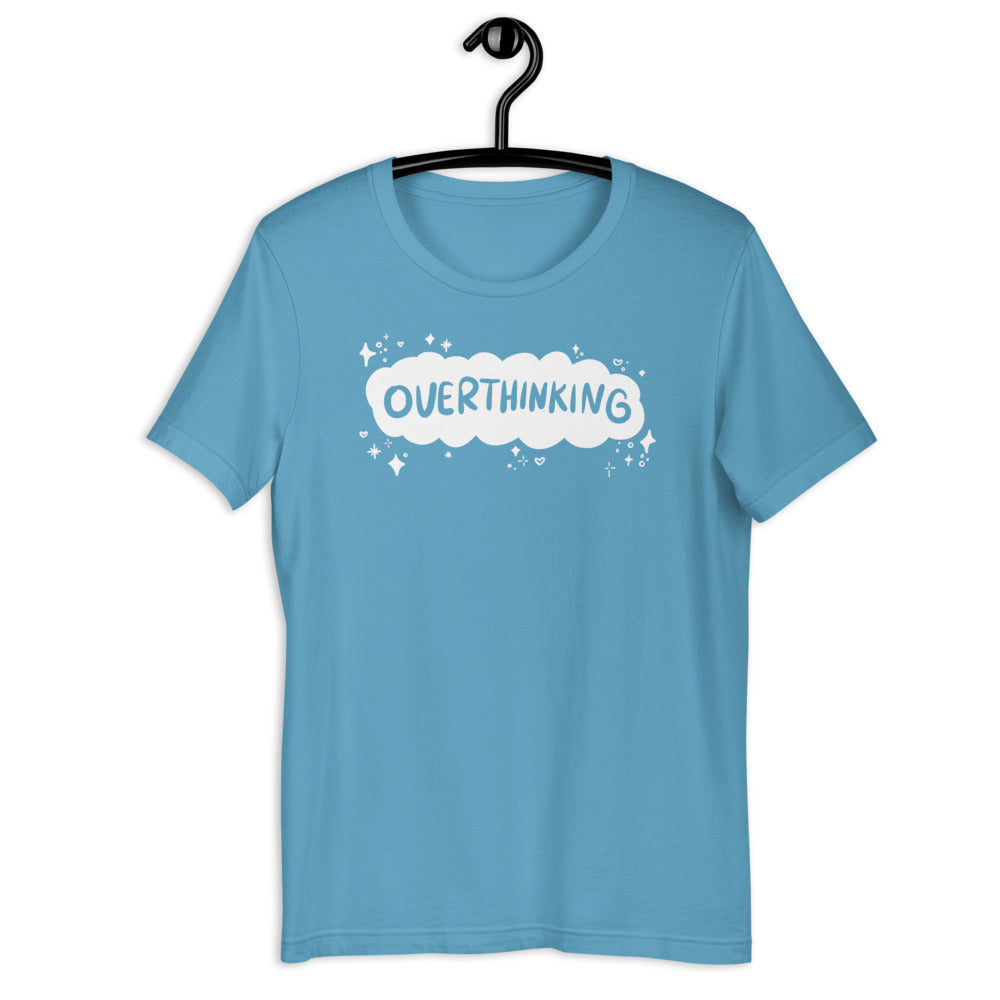 Overthinking Thought Cloud Short-Sleeve Unisex T-Shirt